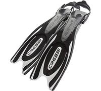 (TG. 44/47 EU) Cressi Frog Plus, Pinne per Immersione con Cinturino Regolabile U