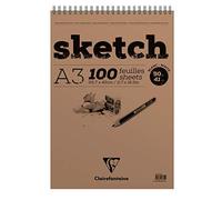 (TG. 44.5 x 29.9 x 1 cm) Clairefontaine 96902C Blocco Schizzo, 44.5 x 29.9 cm, 5