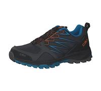 (TG. 44 EU) CMP ATIK WP FAST HIKING SHOES, Scarpe da Trekking Uomo, Antracite-Re