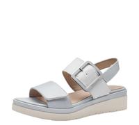 (TG. 44 EU) Tamaris 8-88706-42, Sandali con zeppa Donna, Azzurro, 44 EU - NUOVO