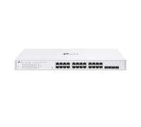 (TG. 44018044 mm) TP-Link Smart Switch 28 Porte Gigabit con 4 SFP Slots, Zero-