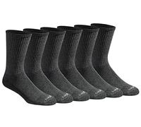 (TG. 44724) Dickies Men's Multi-Pack Dri-Tech Moisture Control Crew Socks - NUOV