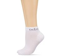 (TG. 45-47) Odlo Socks Low Active 2 Pack, Calzini Unisex-Adulto, Bianco, 45-47 -