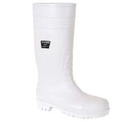 (TG. 45 EU) Portwest FW84 S4 Stivali di sicurezza in gomma, Unisex - Adulto, SRC