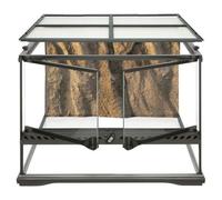 (TG. 45 X 45 X 30 cm) Exo Terra PT2603 Terrario in Vetro 45X45X30 Cm Inclusa Par
