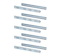 (TG. 450mm) Emuca 3043505 Coppia di Guide/Binari con Cuscinetti a Sfere ad Estra
