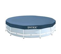 (TG. 457 cm) Intex 28032 Copripiscina Frame, Blu, 457 cm - NUOVO