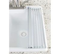 (TG. 46.99 x 27.94 x 0.86 cm) InterDesign Metro Scolapiatti in Alluminio Antirug