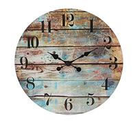 (TG. 46 cm) Stonebriar Orologio da Parete, Legno, Multicolore, 18" - NUOVO