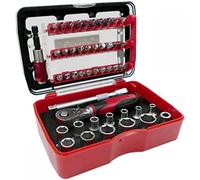 (TG. 46 Pezzi) Connex COXB973946 Set Inserti e Bussole e Cricchetto, 46 Pezzi -
