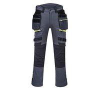 (TG. 46) Portwest DX4 Pantalone Holster Tasca Rimovibile per uomo, Colore: Grigi