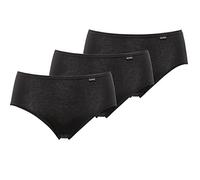 (TG. 46) Sans Complexe Simplement Coton B Briefs, Nero, 46 Women's - NUOVO