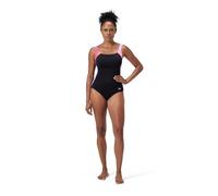 (TG. 46) Speedo Shaping LunaLustre Printed Costume da Bagno per Donna, Neon Viol