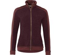 (TG. 46) VAUDE Wo Skomer Wool Fleece Jacket Giacca, Ciliegia Scuro, 46 Donna - N
