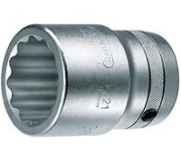 (TG. 46 x 75 mm) Gedore inserto per chiave a bussola D21 DIN3124, 1 pollici, qua