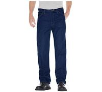 (TG. 46W / 34L) Dickies Men's Big & Tall Regular-Fit Five-Pocket Work Jean, 46x3