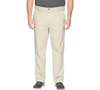 (TG. 46W x 34L Big Tall) Columbia Flex ROC Pantaloni da Trekking, Fossile, 46W x