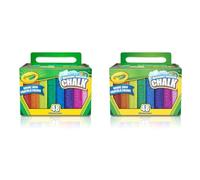 (TG. 48 Unit (Confezione da 2)) CRAYOLA - Gessi per Esterno Lavabili, Confezion