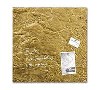 (TG. 48 x 48 cm) SIGEL GL262 Lavagna magnetica di vetro / bacheca di vetro Artve