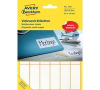(TG. 486 Klebeetiketten, 50 x 19 mm) Avery Multipurpose Labels, White 50 x 19 -