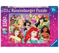 (TG. 49,3 x 36,2 x 0,2 cm) RAVENSBURGER PUZZLE - Principesse Disney Puzzle 150 X