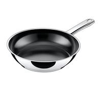 (TG. 49 x 39 x 49 cm) Silit Padella in Acciaio, Argento - NUOVO