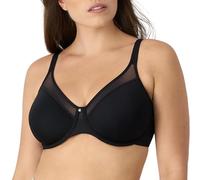 (TG. 4D) Bali - Reggiseno basic - Full coverage - Donna, Black, 95D - NUOVO