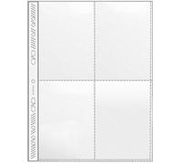 (TG. 4x A6 (A4)) Veloflex 5336000 A4 Trasparente cartellina e accessori - NUOVO