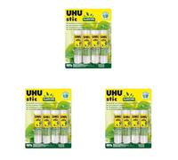 (TG. 4x21g (Confezione da 3)) UHU stic ReNature 4x21g naturale con tubetto in bi
