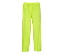 (TG. 4XL) Portwest - Pantaloni classici impermeabili per adulti, 4XL, citronier