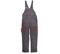 (TG. 4XL) Portwest TX12GRR4XL Salopette Texo con colori a contrasto e bretelle,