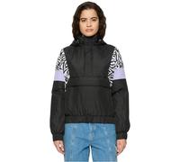 Urban Classics Giacca di mezza stagione lilla / nero / bianco Donna Urban Classics 4XL lilla / nero / bianco