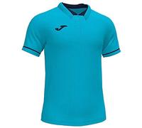(TG. 4XS) Joma 101954.013.4XS Polo Shirt, Turchese Flúor Marino, Unisex - NUOVO