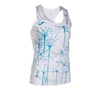 (TG. 4XS) Joma Camiseta de tirantes Élite IX T-Shirt, Blanco, 4XS Donna - NUOVO