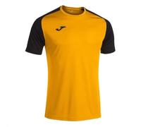 (TG. 4XS) Joma Maglia Manica Corta Academy IV Ambra Nero Maglietta, 4XS Unisex-A