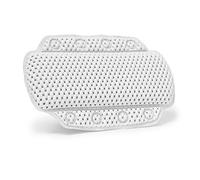 (TG. 5.0x31.0x20.0 cm) Relaxdays 10019242 Cuscino per Vasca da Bagno, PVC, Bianc