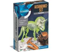(TG. 5.5 x 15 x 21 cm) Galileo Discovery - Kit scavatore Triceratops, giocatto