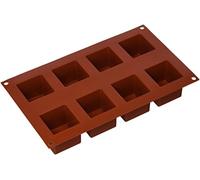 (TG. 5.5 x 17.5 x 31 cm) silikomart 26.104.00.0065 Stampo Silicone, Rosso, 5.5 x