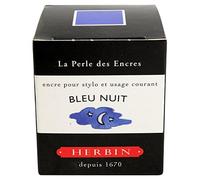 (TG. 5.5 x 5 x 5 cm) Herbin 13019T Inchiostro, Blu Notte, 5.5 x 5 x 5 cm - NUOVO