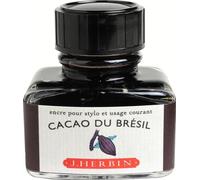 (TG. 5.5 x 5 x 5 cm) Herbin 13045T Inchiostro, Cacao del Brasile, 5.5 x 5 x 5 cm