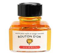 (TG. 5.5 x 5 x 5 cm) Herbin 13053T Inchiostro, Giallo, 5.5 x 5 x 5 cm - NUOVO