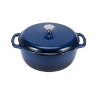 (TG. 5.67 L) Amazon Basics - Rotondo Casseruola “forno olandese” in ghisa sm