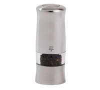 (TG. 5.6x5.6x14 cm) Peugeot Zeli Macinapepe Elettrico, ABS, Acciaio, 5.6x5.6x14
