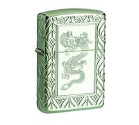 (TG. 5,83,81,2) Zippo Accendino Elegant Dragon DesignMultiCut/Lustre28129 - Ar