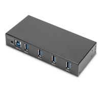 (TG. 5 Gbit/s) DIGITUS Hub Industriale a 4 Porte USB - 4X USB-A - USB 3.0-5 Gbit