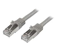 (TG. 5 m) CABLE RESEAU CAT6 SFTP SANS CROCHET DE 5 M - M/M - GRIS - NUOVO