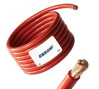 (TG. 5 Meter 25 mm² rot) Cavo batteria per auto, 5 m, rosso H07V-K, 25 mm², 10