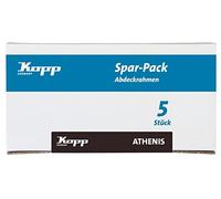 (TG. 5 pezzi) Kopp 402629108 - Mascherina di copertura a 2 vani, 5 pezzi, colore