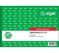 (TG. 5 pezzi) Sigel SD065/5 - Quaderno per appunti, formato A5 orizzontale, cart