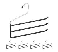 (TG. 5 pz.) Relaxdays Grucce Multiple per Pantaloni, Stampelle in Set da 5, in M